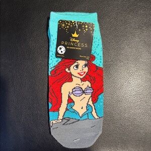 🧜🏼‍♀️🌊 Disney Princess Ariel No-Show Socks 🌊🧜🏼‍♀️